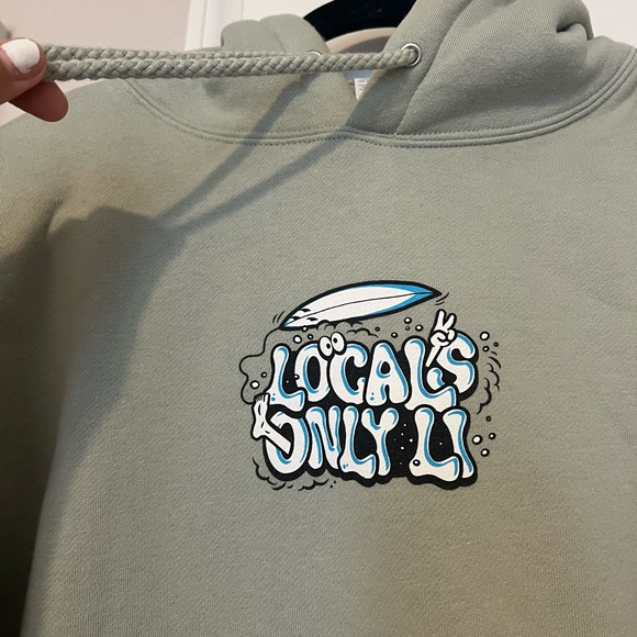 ❌SOLD❌LOCALS ONLY LI HOODIE - Picture 2 of 5